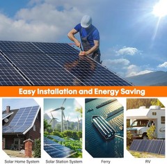 50 ft Solar Extension Cable 10AWG with Waterproof Connectors Pair
