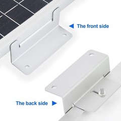 16 Units Solar Panel Mounting Brackets,Z Bracket Sets Lightweight Aluminum Co…
