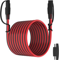 25FT SAE Extension Cable – Quick Disconnect Connector for Automotive & Solar Use
