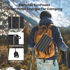 6w 5v Mini Solar Panel USB Charger Waterproof Portable Power for Small Devices