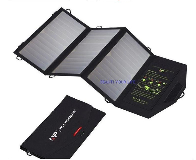 Foldable Solar Panel Portable Solar Panel Charger Solar Panel Mobile Power 21W