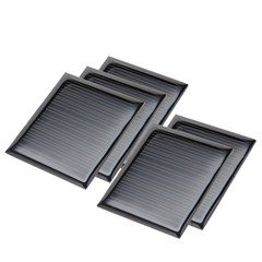 5 Pack 5V 60mA Poly Mini Solar Cell Panel Module DIY for Light Toys Charger