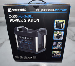 Power Ridge X-300 Portable Power Station 299Wh 83200mAh Lithium Solar Generator!