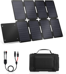 100W Portable Solar Panel 20V Foldable Charger for Power Station Camping RV Kit