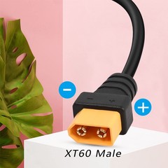 DC 8mm to XT60 Power Cable, 5Ft DC7909 7.9mm x 5.5mm Female to XT-60 Male Ada…