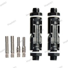 For Photovoltaic Solar Panel Connector Chassis Mount Plug Connector Waterproof