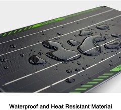 Lightweight 10W Solar Panel Charger for Car Battery and Motorcycle Maintenance