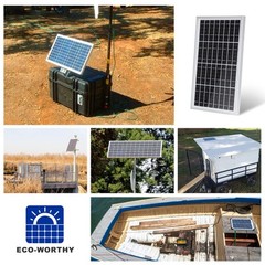 ECO-WORTHY 10W Solar Panel 10 Watt 12 Volt Pv Solar Module,Solar Cell Panel