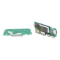 Dual USB Lithium Battery Charger 2PCS 5V 24A Digital Display Board