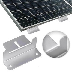 4Pc/Set ZType Units Using Solar Panel Mounting Bracket Racks Kit for RV Boat off
