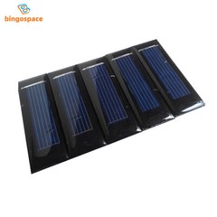 2V/5V/6V/12V Monocrystalline Solar Panel Module For Motor Toys Lawn Lamp New