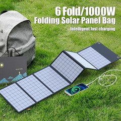 1000W Portable Camping Solar Panel USB+DC Solar Charger