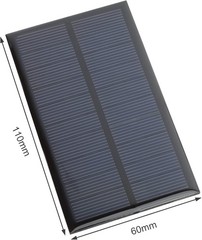 Compact Micro Solar Panels with 5V Output, 200mA – Perfect for Science Projects