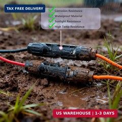 XT60i to Solar Connector Charging Cable 10FT/16.4FT/25FT 12AWG XT60i Extension C