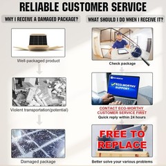 High Efficiency 200W Monocrystalline Solar Panel Kit