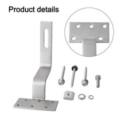 User Friendly Photovoltaic Hooks for Quick and Secure For Solar Installations
