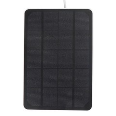 4W 5V Portable Solar Panel IP65 Waterproof Monocrystalline for Security Camera U