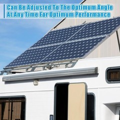 Adjustable Solar Panel Tilt Mount Brackets Aluminum Alloy Solar Panel Mounting S