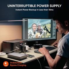 Jackery Explorer 500 V2 Portable Power Station with 100W Solar Panel, 512Wh Life