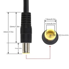 14AWG DC7909 Solar Generator Extension Cord Female to Male Cable for Outdoor