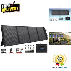 High-Efficiency 100W Solar Panel Kit – Foldable Design, Perfect for Green Living