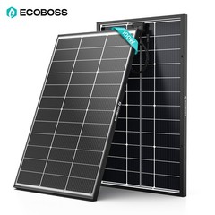 100W Watt Bifacial Solar Panel Mono 12V N-Type Home RV Camping Boat Car Off-Grid