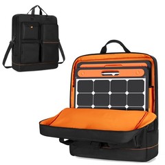 Solar Panel Storage Bag – Padded Carry Case for 100W/200W Panels, Organizer, Bri